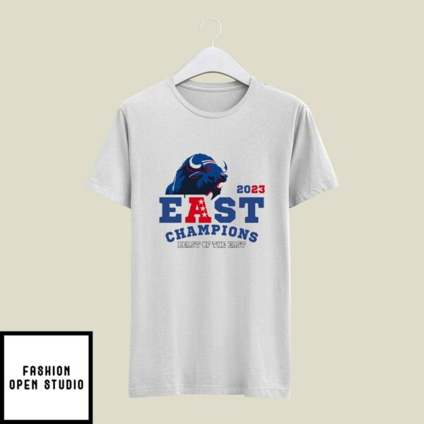 Buffalo Bills 2023 AFC East Champions Beast Of The East T-Shirt