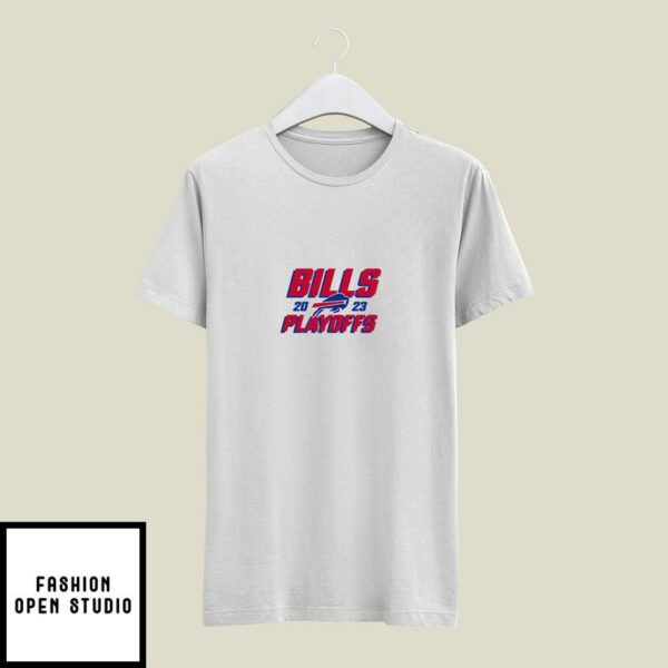 Buffalo Bills 2023 NFL Playoffs T-Shirt