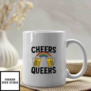 Cheers Queers Mug LGBT Pride