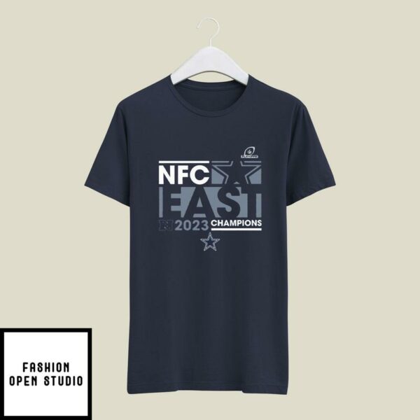 Dallas Cowboys 2023 NFC East Division Champions T-Shirt