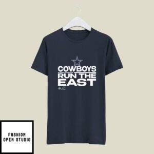 Dallas Cowboys Division Champions Run The East T-Shirt