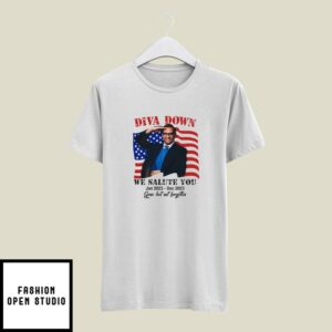 Diva Down We Salute You George Santos T-Shirt