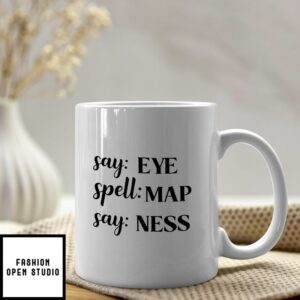 Eye Map Ness Mug