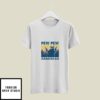 Funny Vintage Black Cat T-Shirt Gangster Cat Pew Pew Madafakas