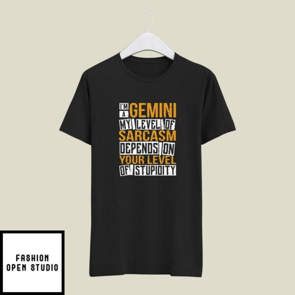Gemini T-Shirt I’m A Gemini