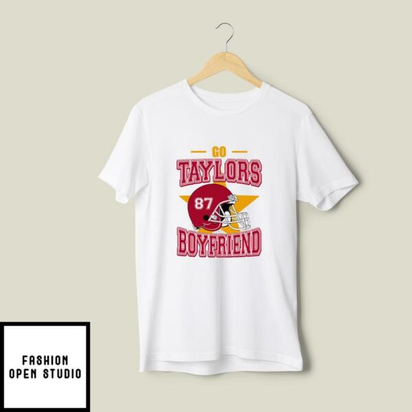 Go Taylor’s Boyfriend Travis Kelce 87 T-Shirt