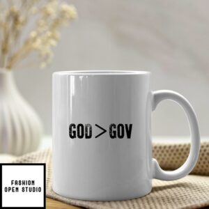 God Is Greater Than Gov Mug