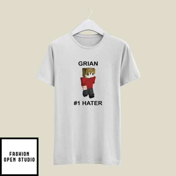 Grian HermitCraft #1 Hater T-Shirt