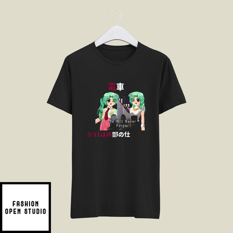 Higurashi When They Cry Anime We Will Never Forget T-Shirt