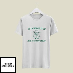 It Is What It Is And It Ain’t Great T-shirt