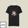 Johnny Cash Eating Cake T-Shirt