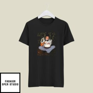 Johnny Cash Eating Cake T-Shirt