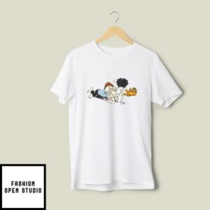 Jon Arbuckle Betty Boop Garfield Loves Sucking Ass T-Shirt