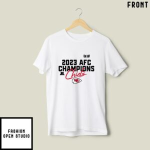 Kansas City Chiefs 2023 AFC Champions T Shirt 1