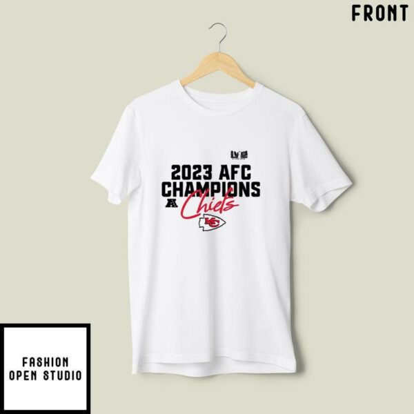 Kansas City Chiefs 2023 AFC Champions T Shirt