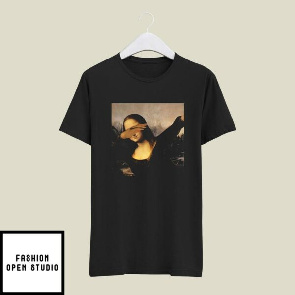 Mona Lisa Dabbing T-Shirt