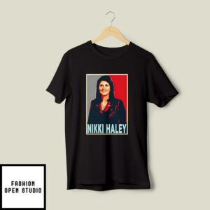 Nikki Haley T-Shir Retro Vintage T-Shirt For President