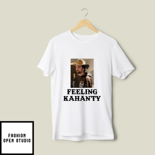 Noah Kahan Feeling Kahan’ty Raglan Sleeve T-Shirt