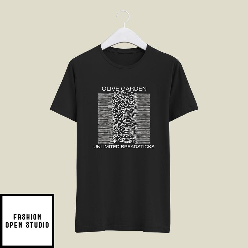 Olive Garden Unlimited Breadsticks Joy Division T-Shirt