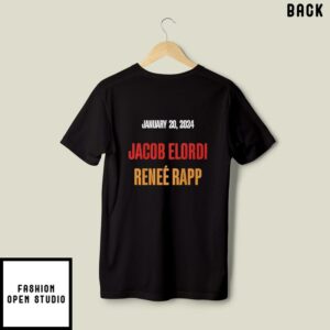 SNL Season 49 Jacob Elordi Renee Rapp T Shirt 3