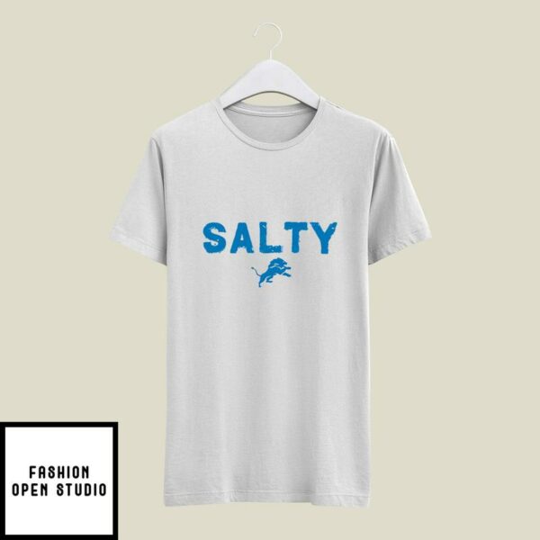 Salty Detroit Lions Jared Goff T-Shirt