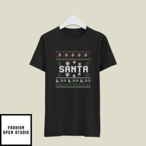 Santa Matching Couple Christmas Sweatshirt