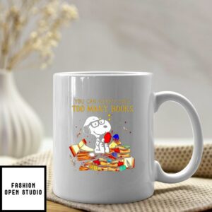 Snoopy You Can Never Have Too Many Books Mug