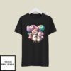 Squirrels Celebrating Valentine’s Day with Heart-shaped Balloon T-Shirt