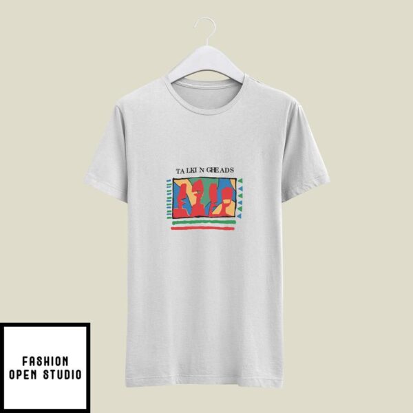 Talking Heads Vintage Graphic White Unisex T-Shirt