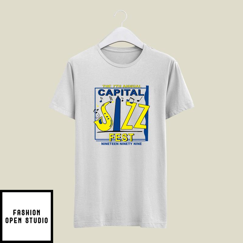 The 7th Annual Capital Jazz Fest Nineteen Ninety Nine T-Shirt