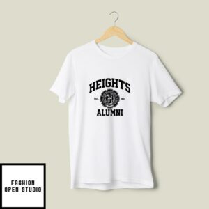 Travis Kelce Heights Alumni Est 1907 T-Shirt