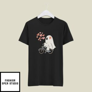 Valentine’s Day Cute Ghost T-Shirt