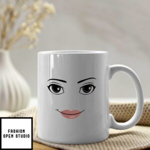 Woman Face Mug