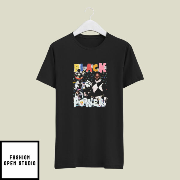 Zack Black Power Ranger T-Shirt