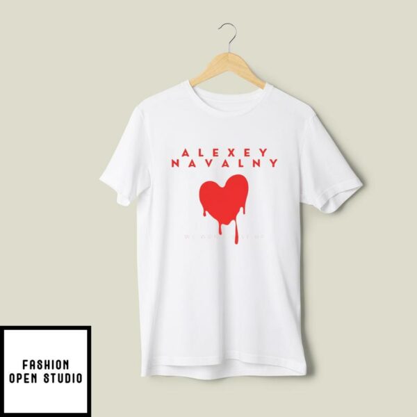 Alexey Navalny T-shirt We Won’t Give Up