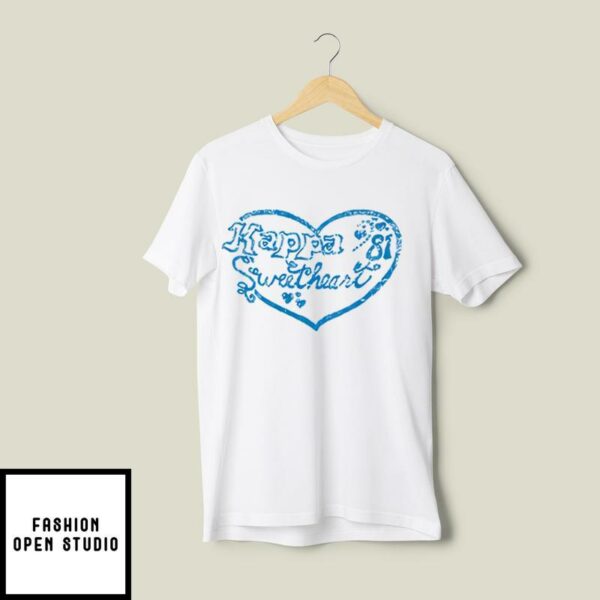 BTS Jungkook Kappa Sweetheart Ringer T-Shirt