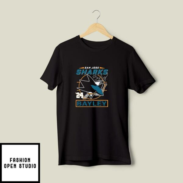 Bayley San Jose Sharks 24 T-Shirt