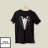 Black Tuxedo T-Shir Gift For Dad