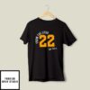 Caitlin Clark T-Shirt From The Logo 22 Basketball Fan