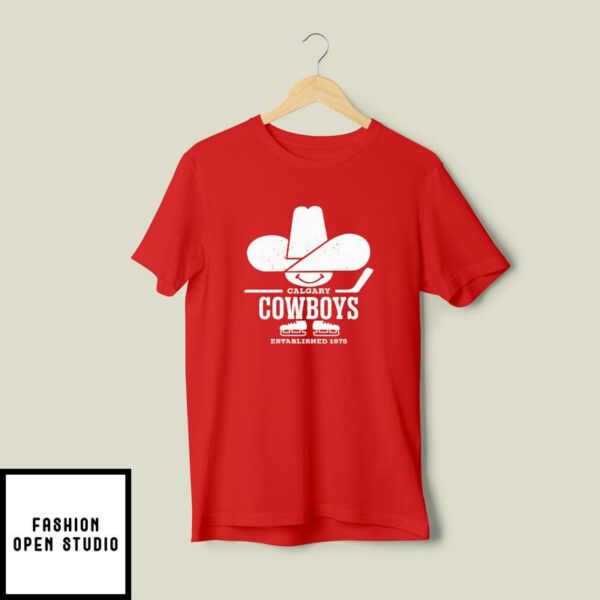 Calgary Cowboys Established 1975 T-Shirt