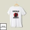 Catzilla King Of Pawster Paws Cat Kitten Cat Lover T-Shirt