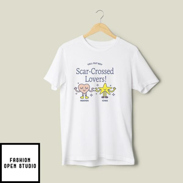 Fall Out Boy Scar Crossed Lovers Heaven Iowa T-Shirt