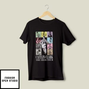 Funny Caitlin Clark The Eras Tour T-Shirt