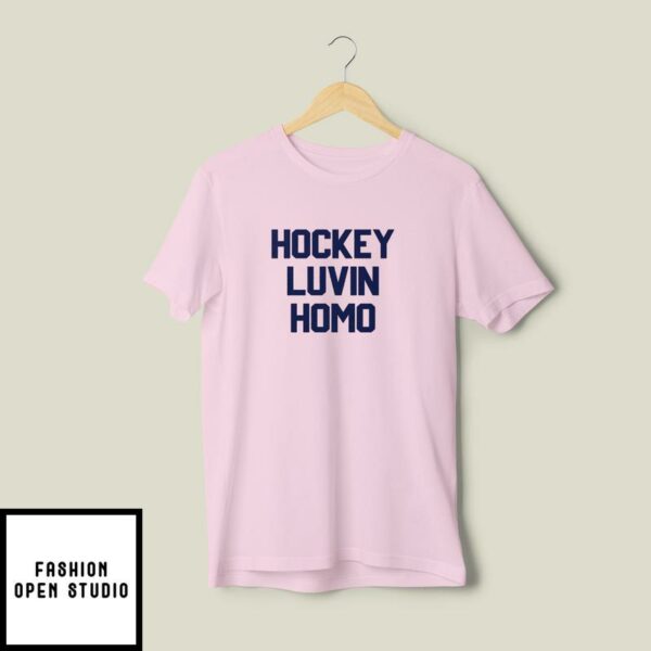 Hockey Luvin Homo T-Shirt