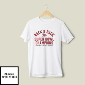 Kansas City Chiefs Back To Back T-Shirt