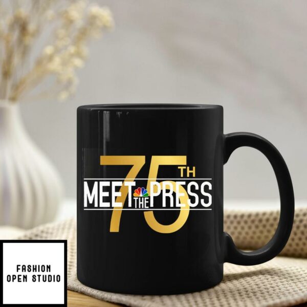 Meet The Press Mug 75th Anniversary