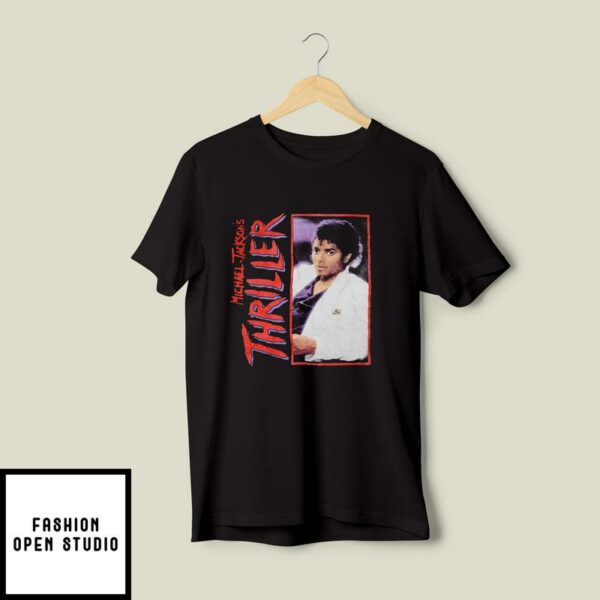 Michael Jackson Thriller 1982 T-Shirt Thriller Album Promo