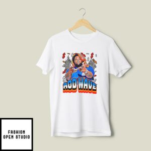 Rod Wave T-Shirt Hip Hop Rapper Money Art