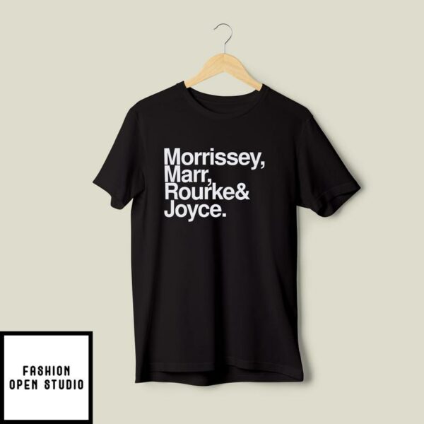 The Smiths T-Shirt Morrissey Marr Rourke Joyce