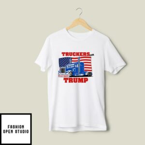 Truckers For Trump T-Shirt Let’s Make America Great Again